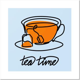 Tea Time Posters and Art